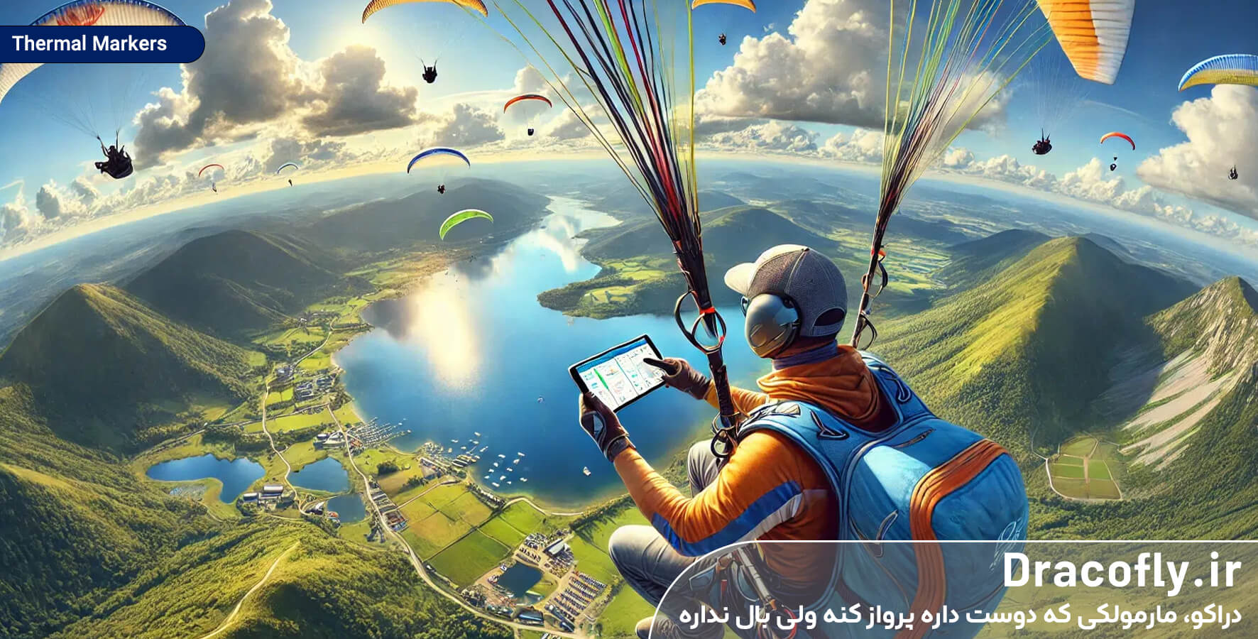 اصطلاحات-پاراگلایدر-Thermal-Markers