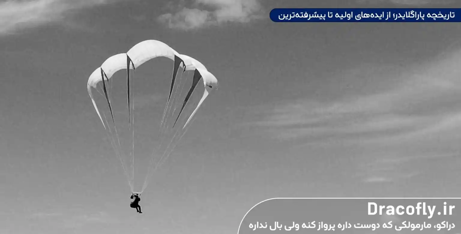 تاریخچه-پاراگلایدر؛-از-ایده‌های-اولیه-تا-پیشرفته‌ترین-بال‌ها