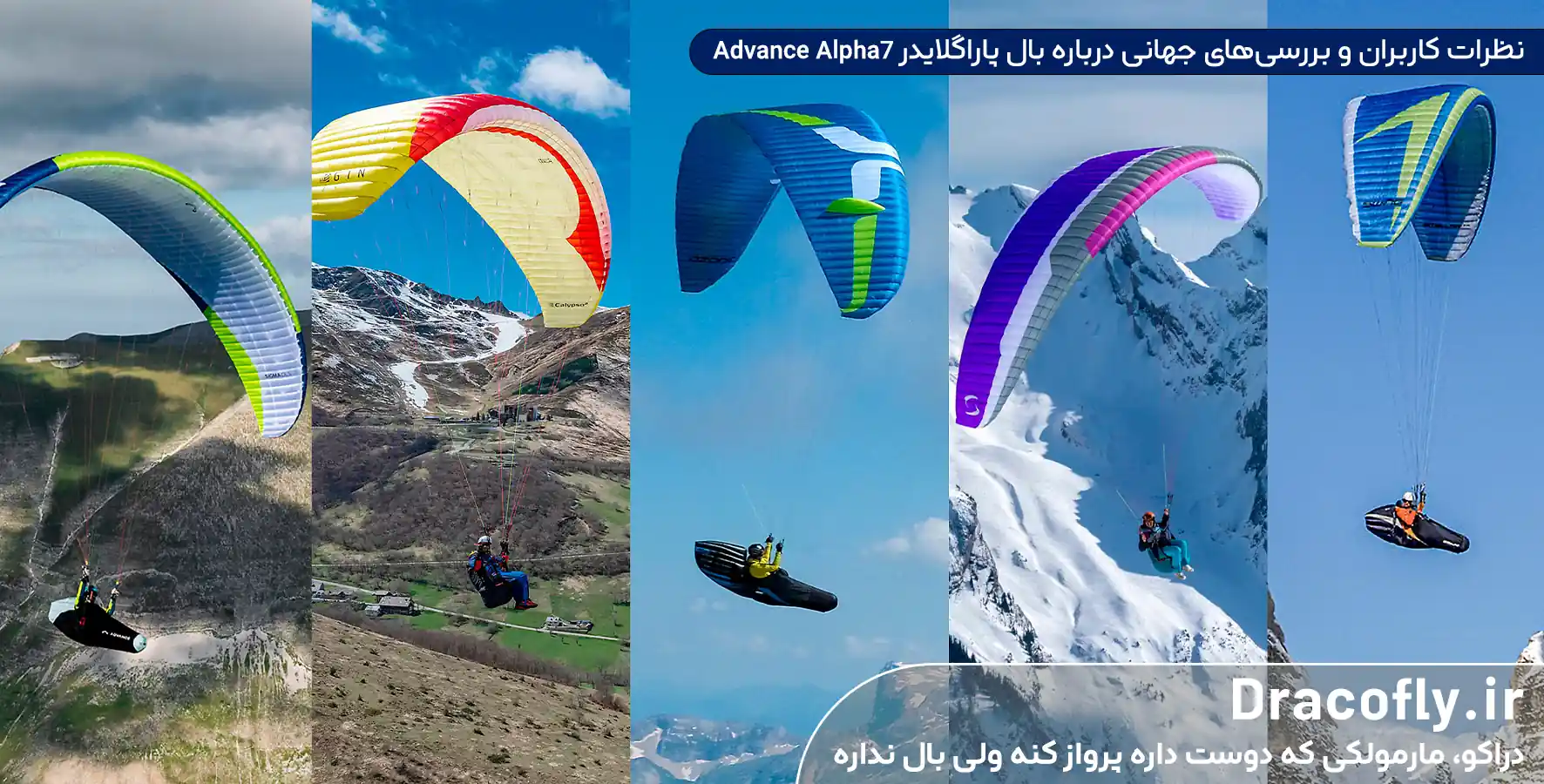 نظرات-کاربران-و-بررسی_های-جهانی-درباره-بال-پاراگلایدر-Advance-Alpha7