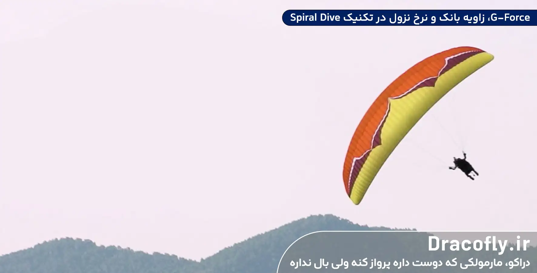 G-Force،-زاویه-بانک-و-نرخ-نزول-در-تکنیک-Spiral-Dive